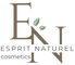 Logo Esprit Naturel in taupe und anthrazit, auf transparentem Hintergrund