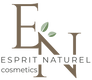 Logo Esprit Naturel in taupe und anthrazit, auf transparentem Hintergrund