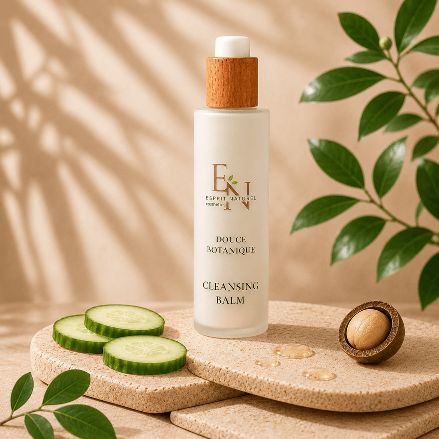 Esprit Naturel Cleansing Balm mit natürlichen Inhaltsstoffen und Gurkensamenöl– sanfter Reinigungsbalm für gepflegte und frische Haut